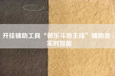 开挂辅助工具“微乐斗地主挂	”辅助器 - 实时智能